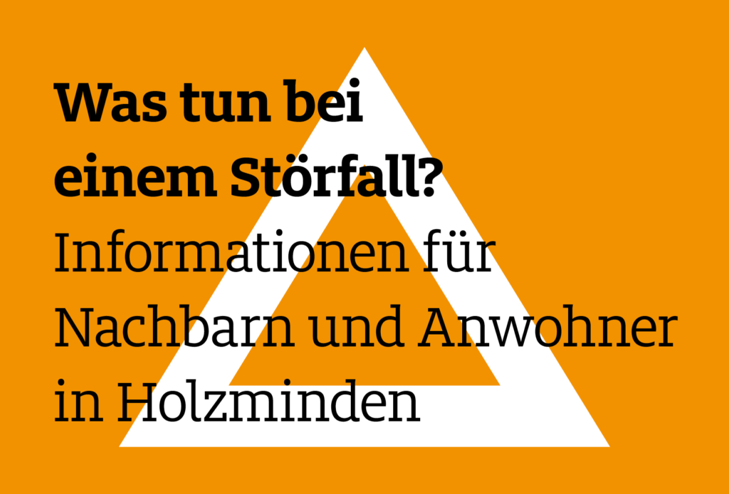 Störfallflyer Holzminden